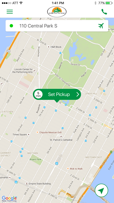 ABC Green Taxi screenshot 2