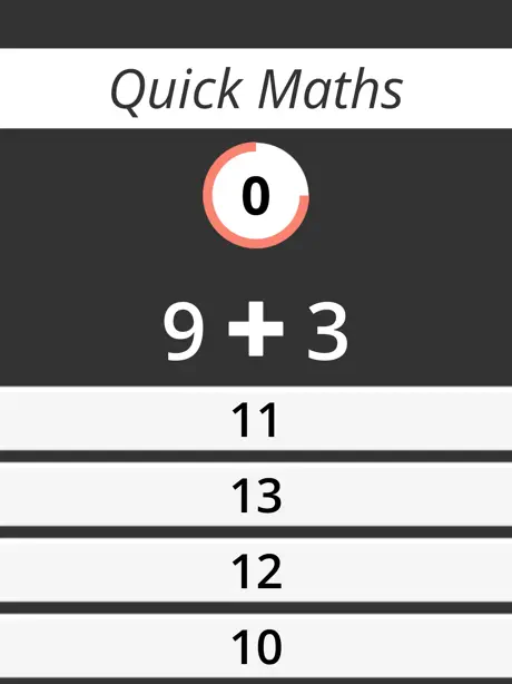 Casual Quick Maths