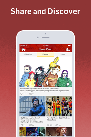 Comics Amino For Comics Fans screenshot 2