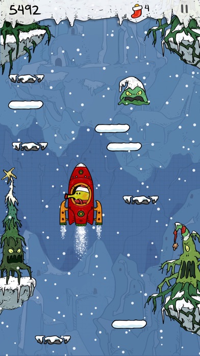 Doodle Jump Christmas PLUS Screenshot