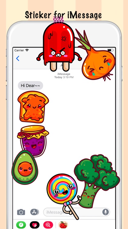 Sweets & Funny Foodie Sticker