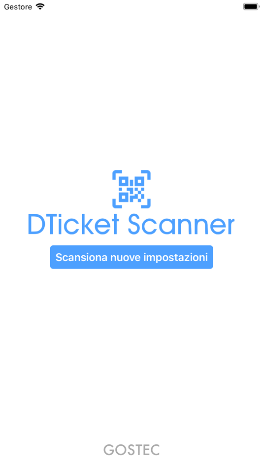 #1. DTicket Scanner (iOS) 由: GOSTEC SNC DI CHERCHI STEFANO & C.