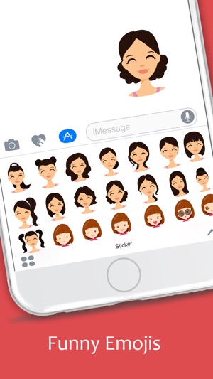 Girls Cute Stickers Pack(圖3)-速報App