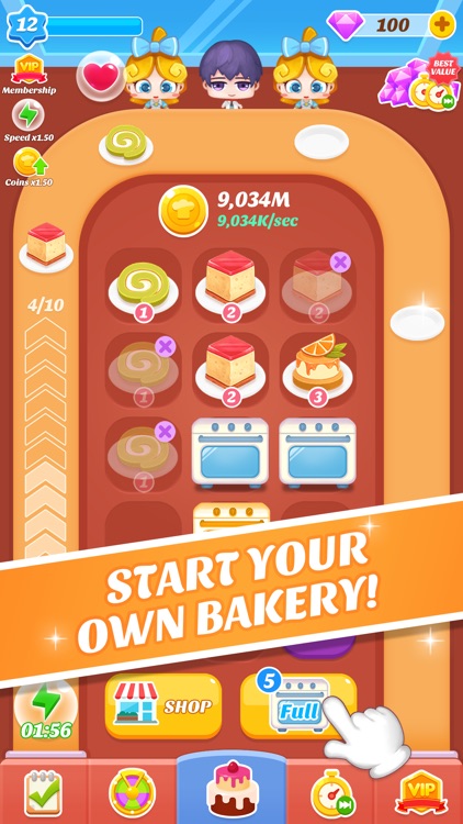 Merge Desserts - Idle Game