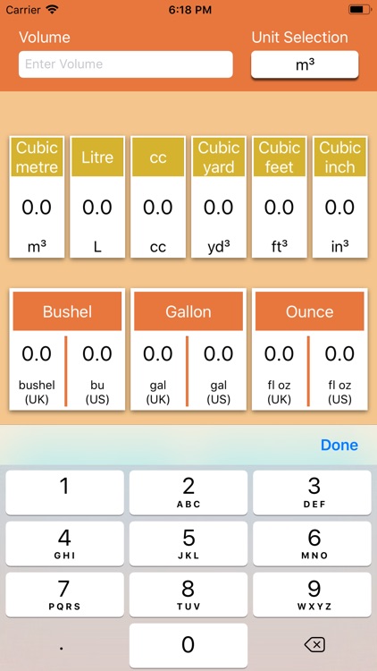 Volume Units Converter