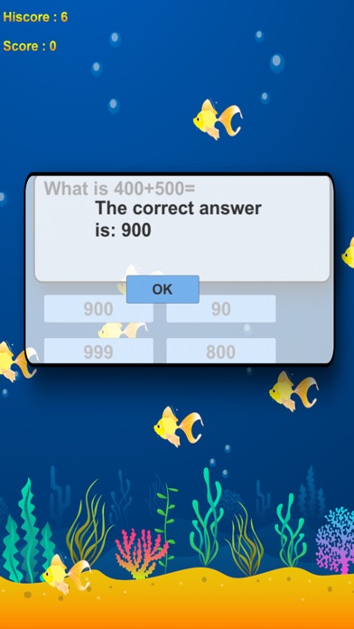 Little Fish with Math Trivia screenshot 4