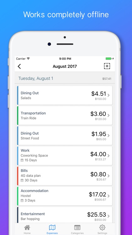 Nomad Budget: Travel Budget & Trip Expense Tracker screenshot-4