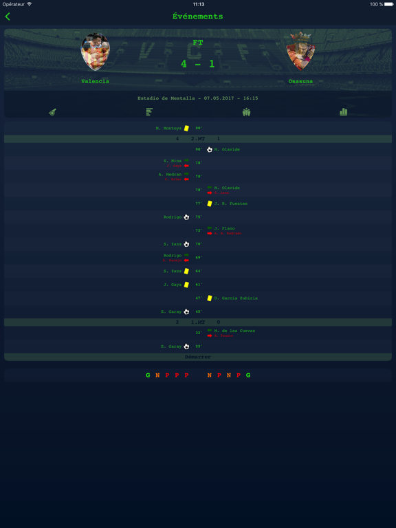 Screenshot #5 pour Résultats Direct Liga Espagnol