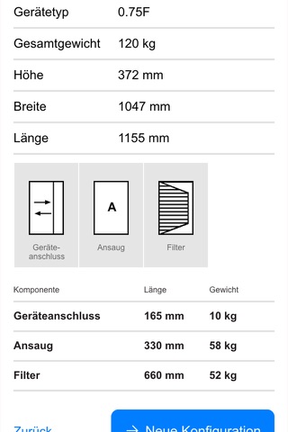 HOWATHERM Konfigurator screenshot 3