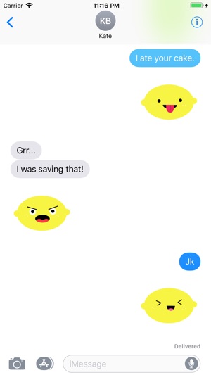 Cute Lemon Stickers(圖3)-速報App