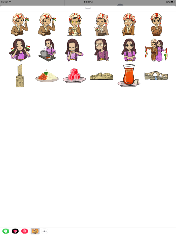 Screenshot #5 pour Kurd Stickers