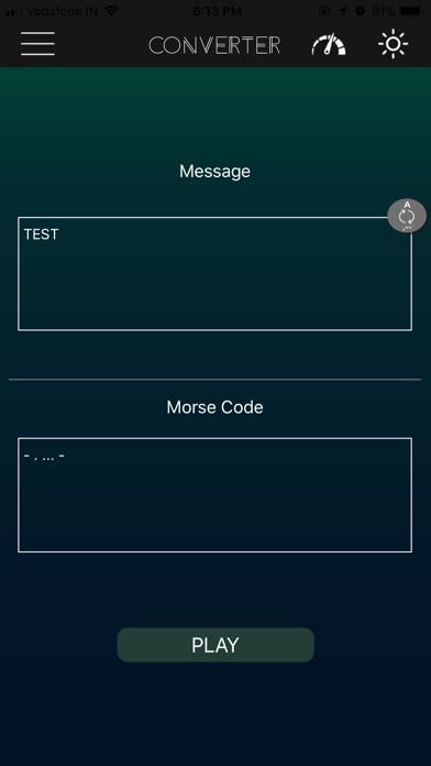 Morse-Code screenshot 2