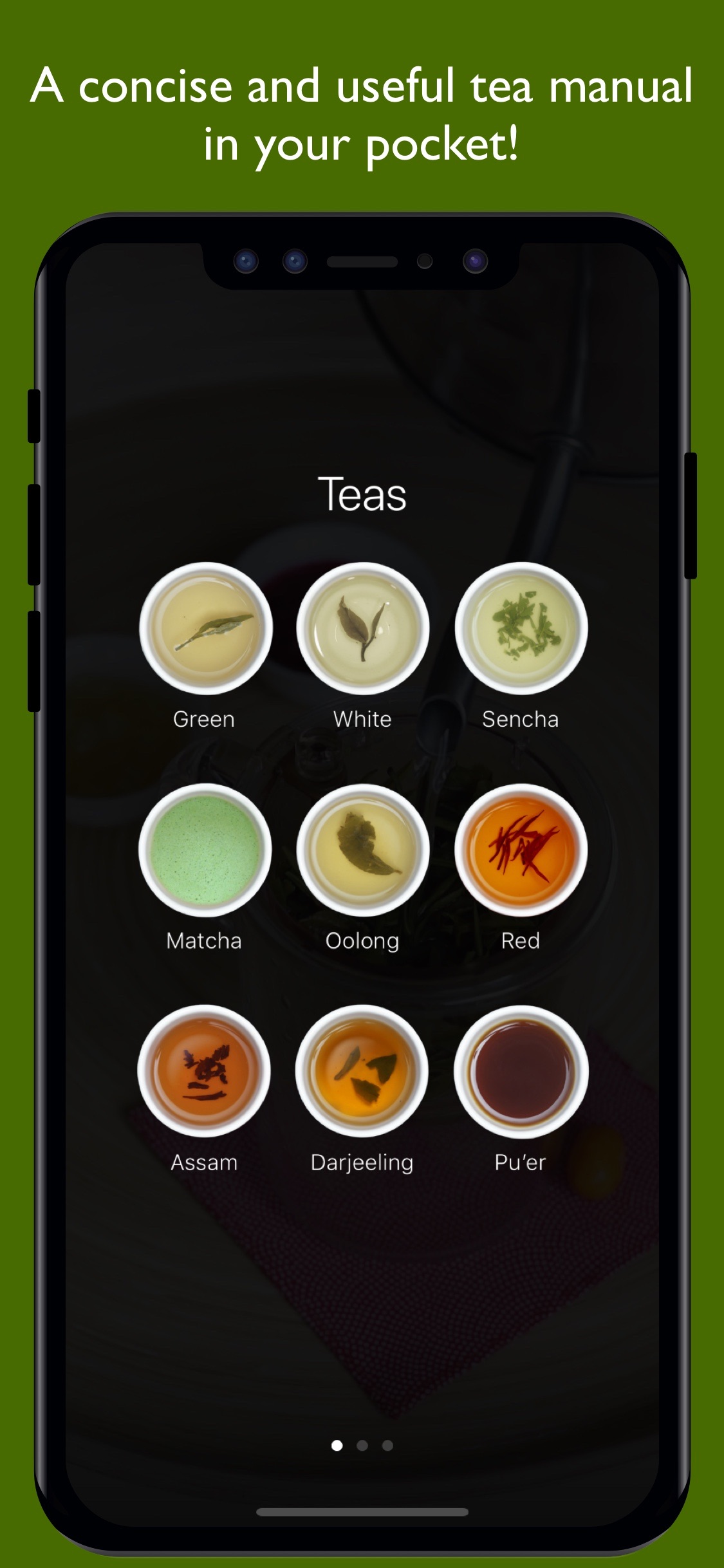 Screenshot do app The Tea App