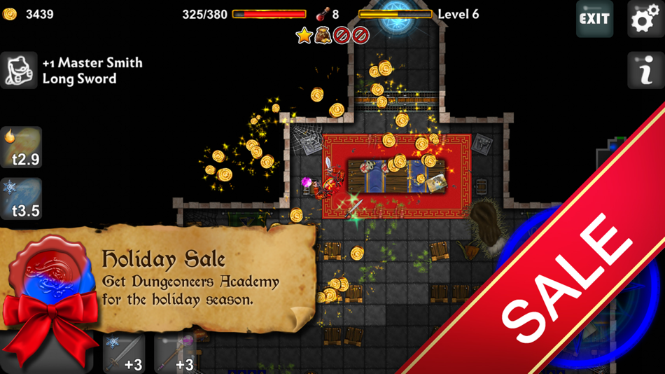 #1. Dungeoneers Academy: Trials (iOS) Bởi: Fun Spray Games
