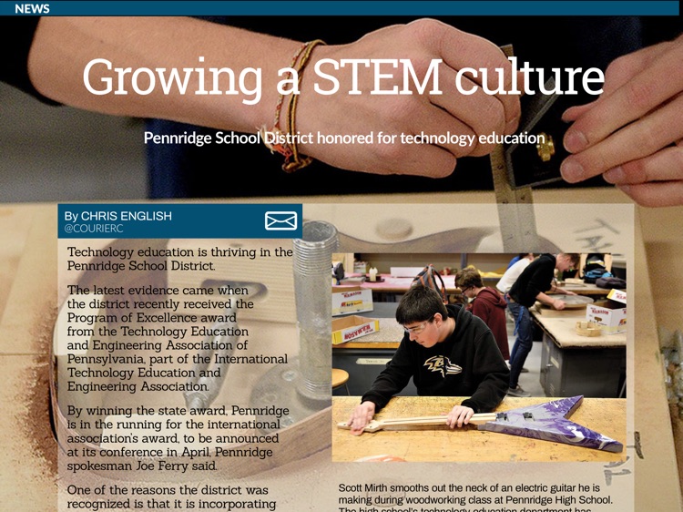 Courier Times Tablet Edition screenshot-3