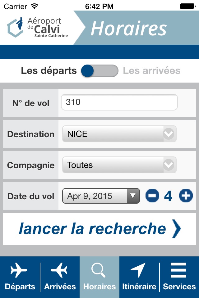 Aéroport Calvi screenshot 2