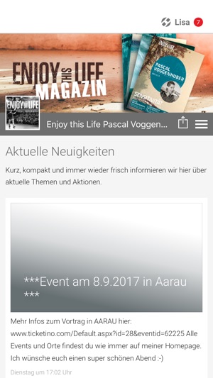 Enjoy this Life® Voggenhuber(圖1)-速報App