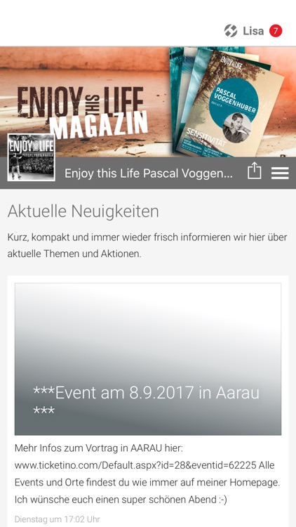 Enjoy this Life® Voggenhuber