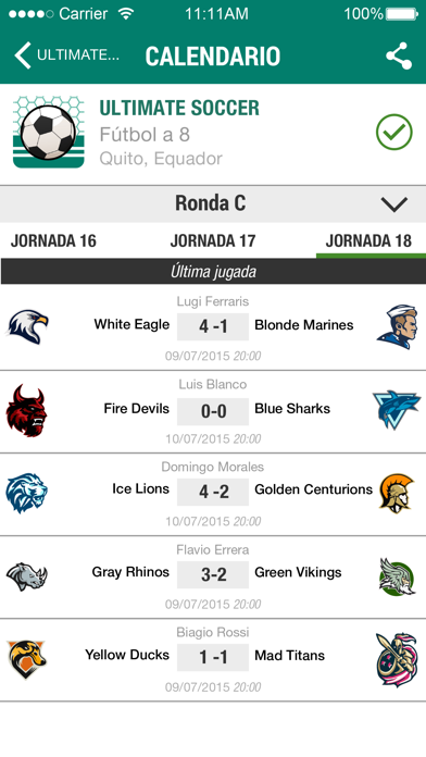 Full Campeonatos Screenshot 3 - AppWisp.com Full Campeonatos Screenshot 3 - AppWisp.com