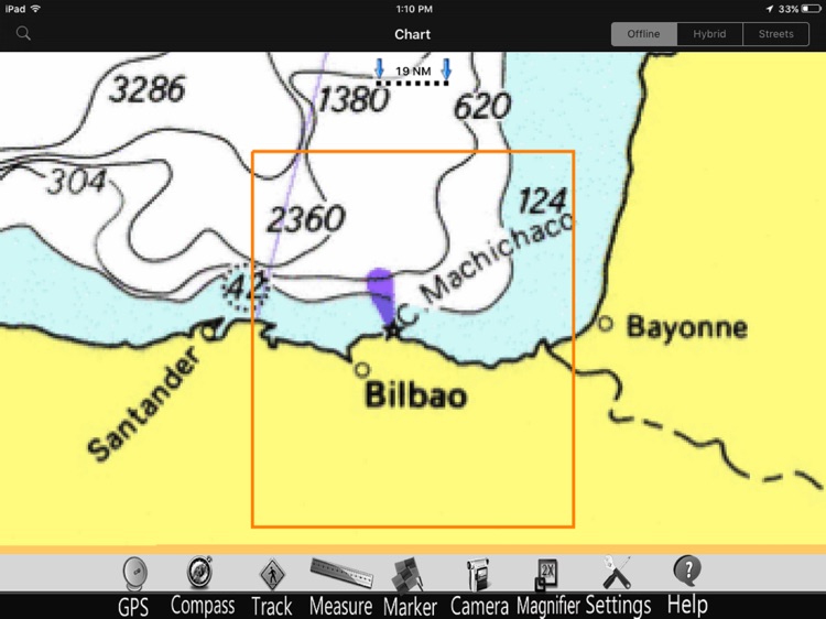 Euskadi GPS Nautical Chart Pro screenshot-4