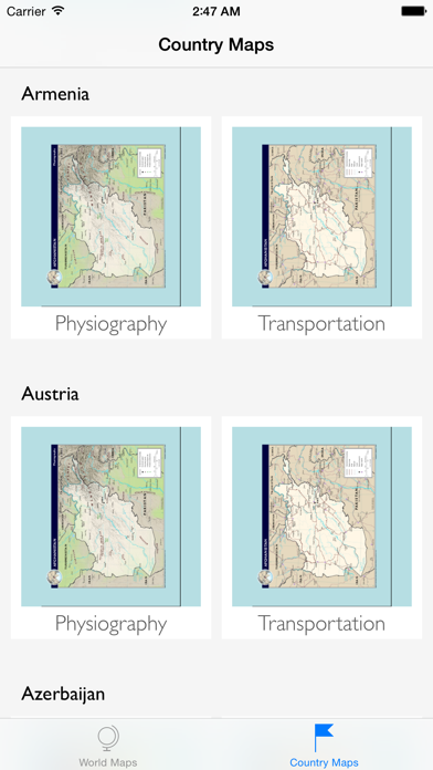World Maps — Offline Atlasのおすすめ画像2
