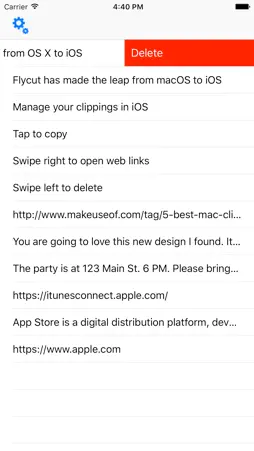 Flycut screenshot 5