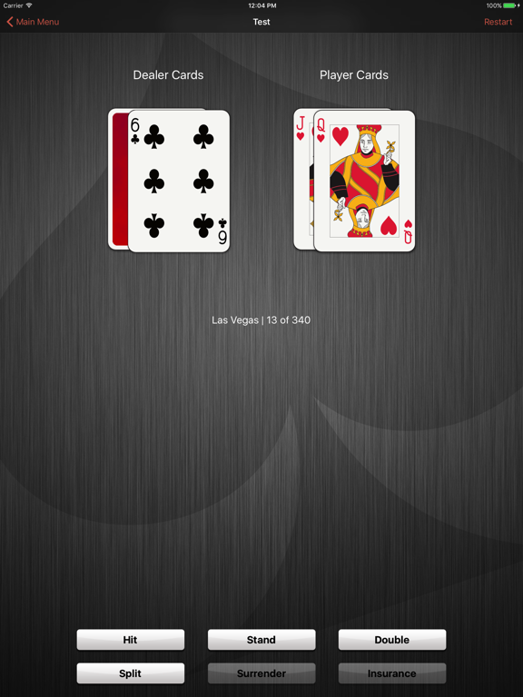 Blackjack Trainer - Casino Strategy and Practice screenshot