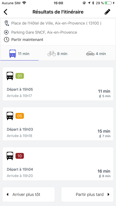 Screenshot #2 pour Aix Transport