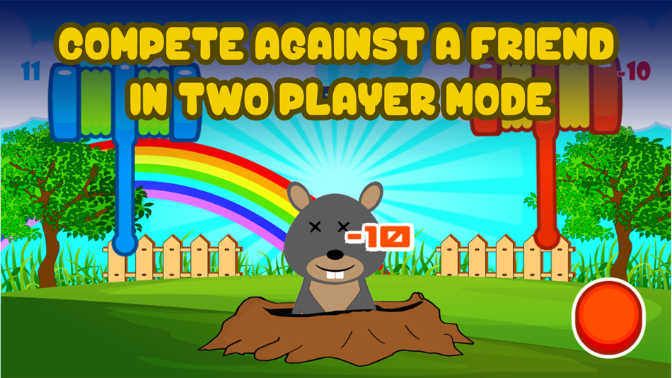 #2. 2018 Mole Hammers! (iOS) 由: Aysha Sehar