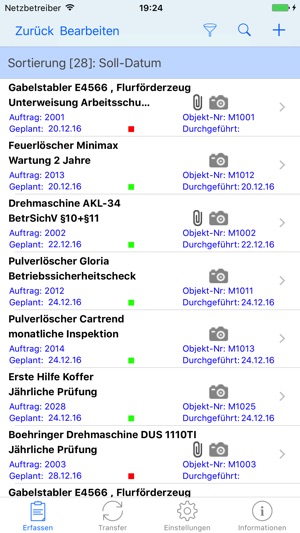 Prüfungen im Arbeitsschutz