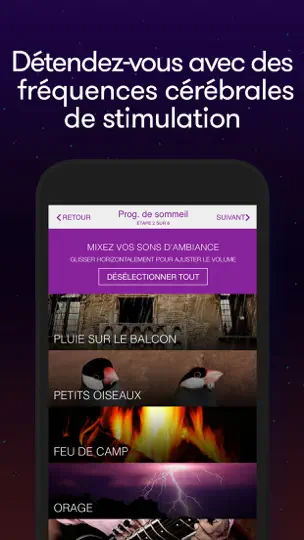 Capture d'écran de Alarm Clock Sleep Sounds Plus sur iPhone 3