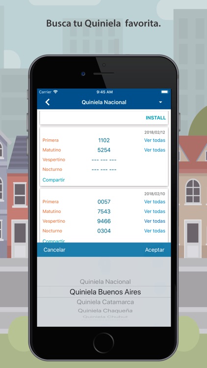 Resultado Quinielas Argentinas screenshot-3