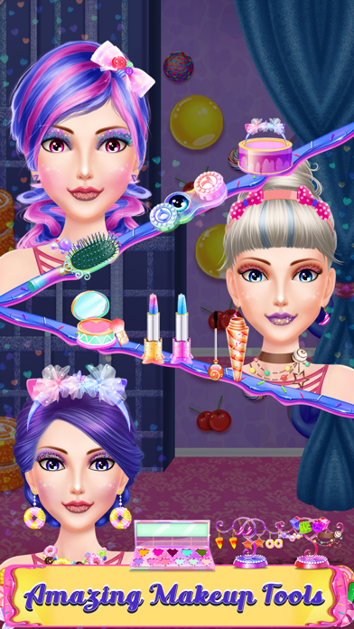 Sweet Candy Girl Beauty Makeup screenshot 3