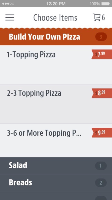TJ's Pizza & Pasta screenshot 3
