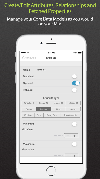 Core Data Manager screenshot1