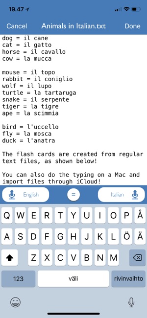 Sì! Text to Talking Flashcards(圖2)-速報App