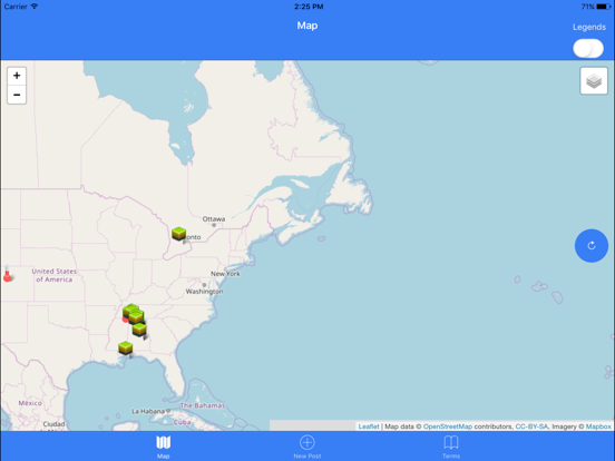 DISCS - Drought Information iPad screenshot