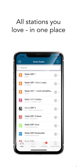 Schweizer Radio - Swiss Radio(圖1)-速報App