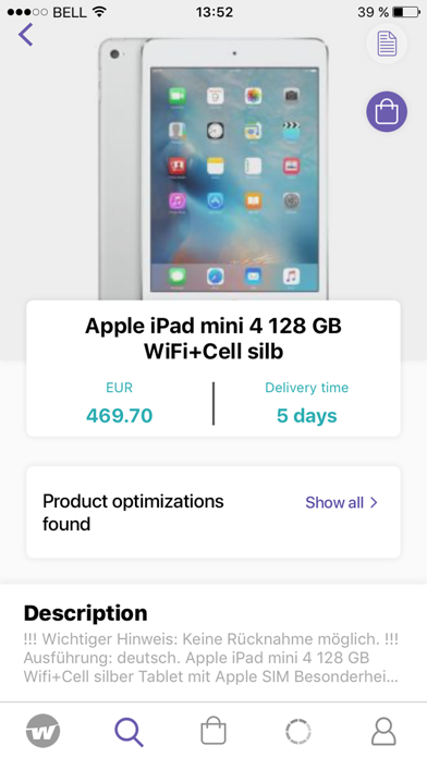 wescale Mobile Shopping screenshot 3