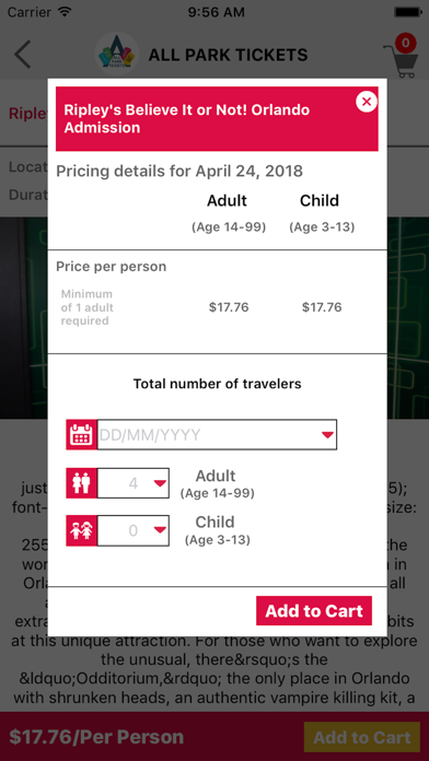How to cancel & delete All Park Tickets from iphone & ipad 3