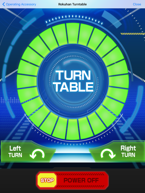 e-Train controller iPad screenshot 5 - Entertainment app