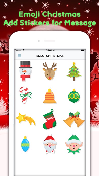 Christmas Emojis & Animated screenshot 3