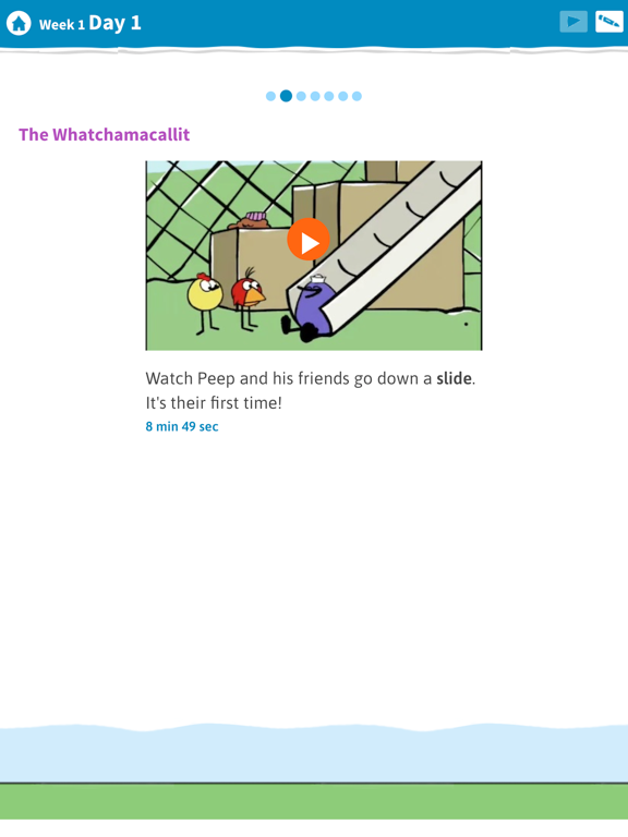PEEP Family Science: Ramps iPad screenshot 2 - Education app
