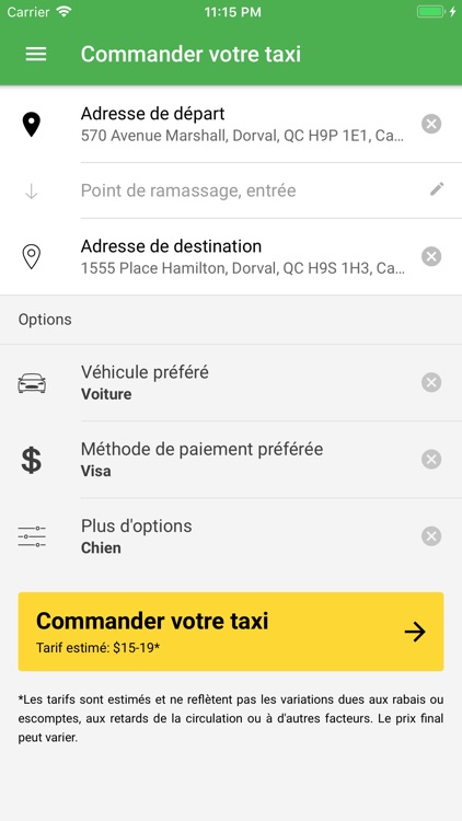 Taxi Coop de l'ouest