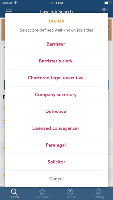 Law Jobs Search (CareerFocus) screenshot 2