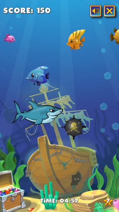 Shark Attack: Battle Fish Game screenshot 2