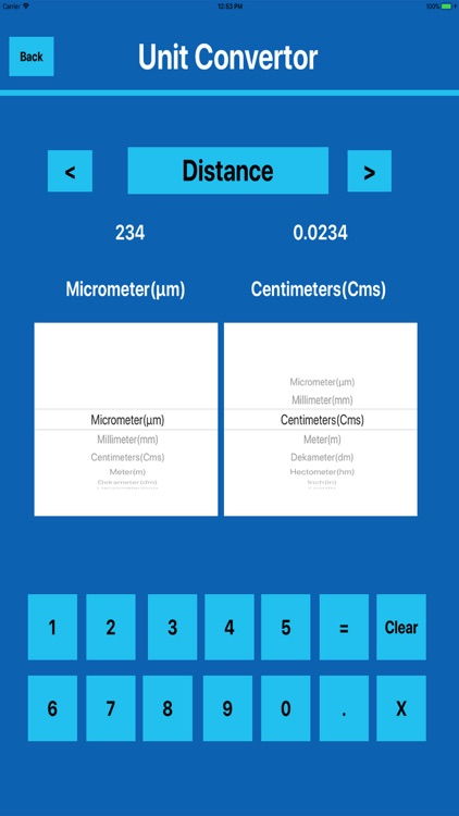 Units Conversion Calculator