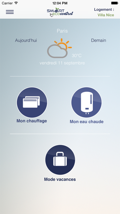 Screenshot #2 pour Smart ECOcontrol