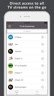 tv de guatemala: televisión hd iphone screenshot 1