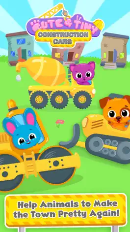 Game screenshot Cute & Tiny Construction Cars mod apk